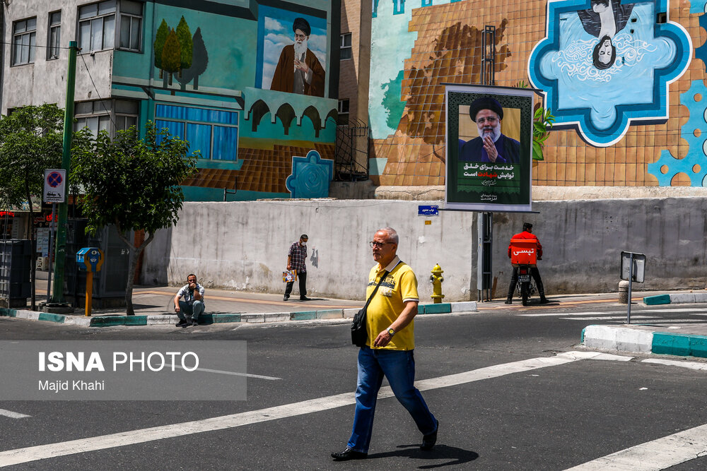 غم رئیسی؛ خبر داغ تهران +عکس