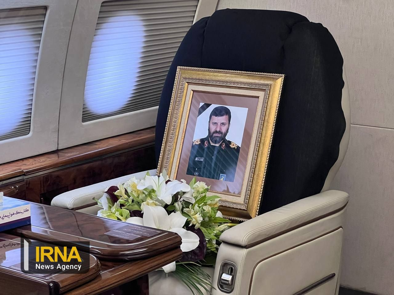 اولین تصویر از صندلی خالی شهید ابراهیم رییسی در هواپیمای رییس جمهور+ عکس