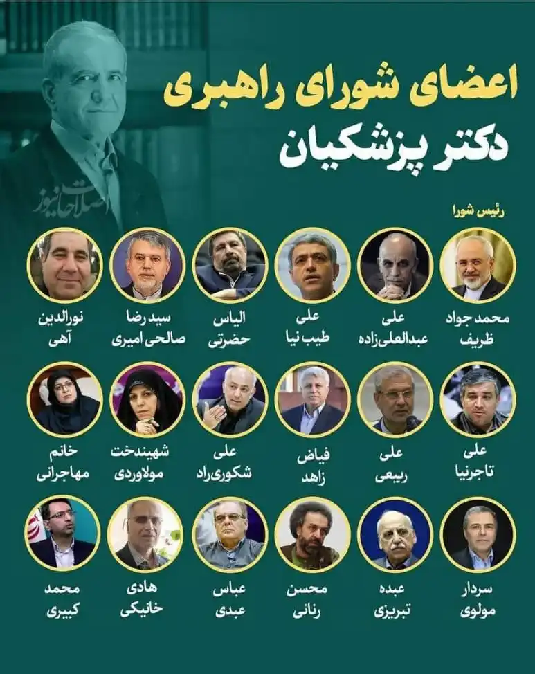 ظریف اسامی اعضای شورای راهبردی انتخاب وزرا را اعلام کرد+جزئیات